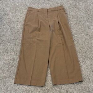 LOFT Brown Wide Leg Pants